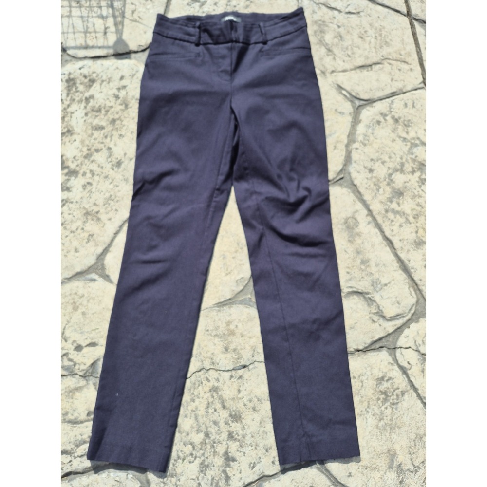 Reitmans Women's Stretch Pants‎ Tapered Black Petite Size 6 EUC